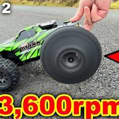 SUCCESS!! Traxxas Mini-Maxx RC Car gets OverVolted (4x POWER)