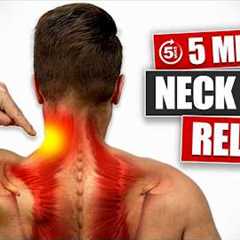 FAST Neck Pain Relief! [5-Minute Follow-Along Stretches]