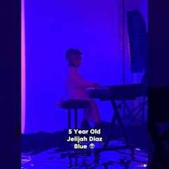 5 Year Old Piano Prodigy SHOCKS Crowd with Blue Performance 🎹 Jelijah Diaz #piano #prodigy #pianist