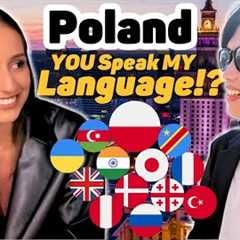 SHOCKING People in POLAND by Speaking Their Language! 🇵🇱