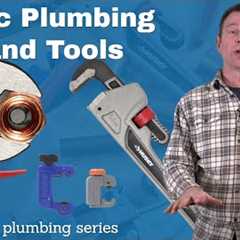 A lesson about some of the basic hand tools used in plumbing - Intro to Plumbing Systems