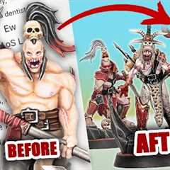 I gave these Controversial Miniatures a MAKEOVER...But Can I Make you Like Them?