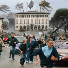 Tragedy in Italy! Winds collapses buildings, storm in Treviglio, state of emergency