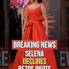 Selena Gomez Dodges Drama at Bezos' $40M Wedding #SelenaGomez #JeffBezosWedding #KylieJenner