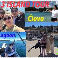 ISLAND HOPPING//3 ISLANDS TOUR #speedboat #springtime #beach #islandtours #friends #germany #croatia