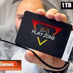 PLAY ZONE SSD 1TB - New Retro Game Console ( 16191 Video Games 80+ Emulator Console )