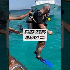 My first time scuba diving #egypt #hurghada