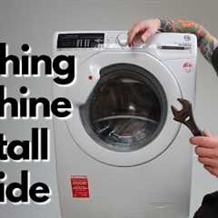 How to Install a Washing Machine Like a Pro - Plumbing DIY