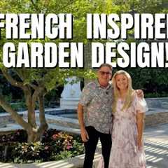 Come See This Charming French-Style Garden Tour! Landscaping Ideas & Design Tips for French..
