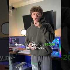 How much profit did I make from $200K? #ecommerce #dropshipping #onlinebusiness