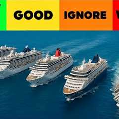 Cruise Employee Ranks Cruises from Worst to Best