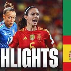 Italy vs. Spain UEFA Women's Euro 2025 Highlights | FOX Soccer