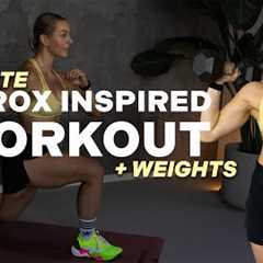 45 MIN HYROX INSPIRED WORKOUT | Strength & Endurance | Full Body | With Weights | Repeating..