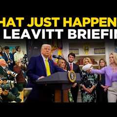 White House Briefing LIVE | What Went Wrong During  Karoline Leavitt Press Briefing | US News
