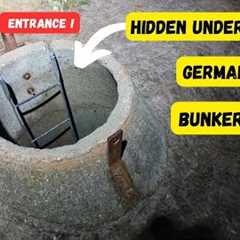 Hidden underground German WWII bunker found. What we find inside is AMAZING !