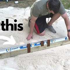 How We Leveled Our Pool. How to Level an Above Ground Pool. Level a Pool on a Slope.