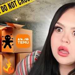 I OPENED A CURSED TEMU MYSTERY BOX AT 3AM