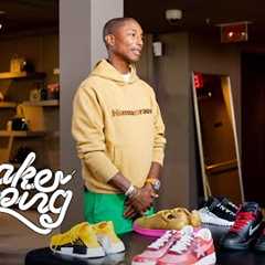 Pharrell Goes Sneaker Shopping With Complex