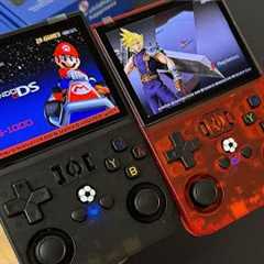 Unboxing R36 PRO Handheld Game Console And Test (60 Fps Retro Console)
