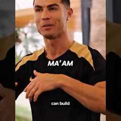 Ronaldo gotscared sobadly because whathis daughter alanawent throughbehind his back #shorts #ronaldo