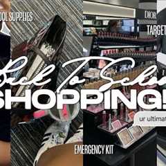 BACK TO SCHOOL SUPPLIES SHOPPING + HAUL | *senior year edition*