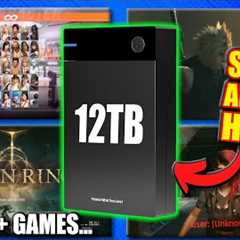EVERY Game PC & Retro On A 12TB Hard Drive?! 🤯 (Sold on Amazon)