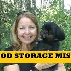 6 Food Storage Mistakes...Whether Food Shortages Or Not