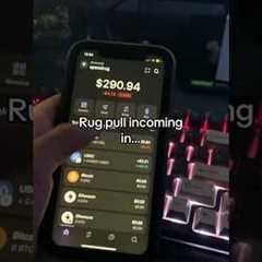 This Guy made $14k by Rugpulling Memecoins  #crypto #cryptocurrency #cryptoregs #rugpull
