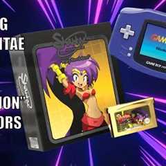 Unboxing the Shantae Advance: Risky Revolution Collectors Edition for the Game Boy!