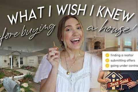 WHAT I WISH I KNEW BEFORE BUYING A HOUSE | First Time Home Buying Tips, Experience, &amp; Regrets 🏡