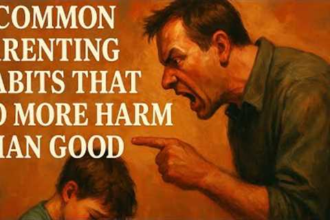 7 Common Parenting Habits That Do More Harm Than Good