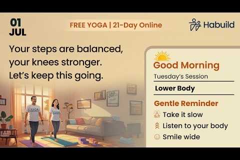 Habuild Yoga | Lower Body with @saurabhbothra     | Live M
