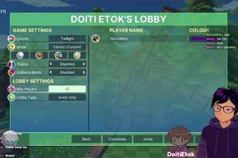 Friends, more like enemies! golfing with @DoitiEtok