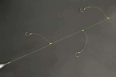 How to Tie No Tangle 3 Hook Fishing Line