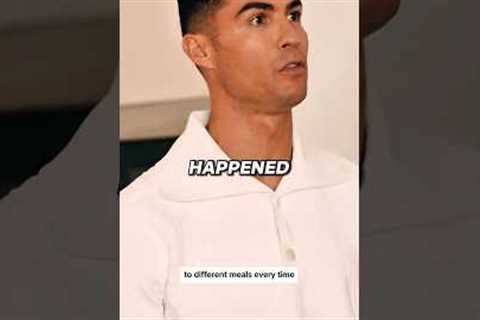A police officer scared Cristiano Junior Ronaldo’s reaction shocked everyone #shorts #ronaldo #viral