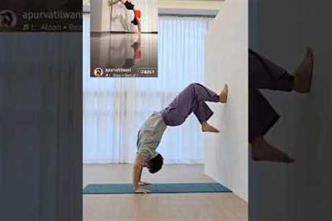 Can you conquer today’s pose? Challenge accepted! #yoga