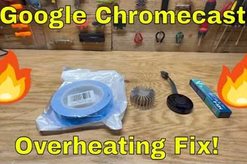 Google Chromecast Over Heating Fix! Chromecast Teardown! Chromecast Heat Sink and Thermal Paste!