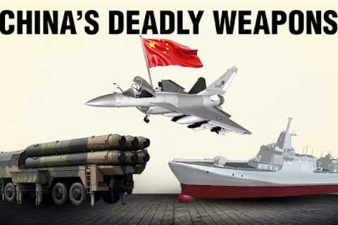 Top 10 Deadliest China Military Machines in 2025