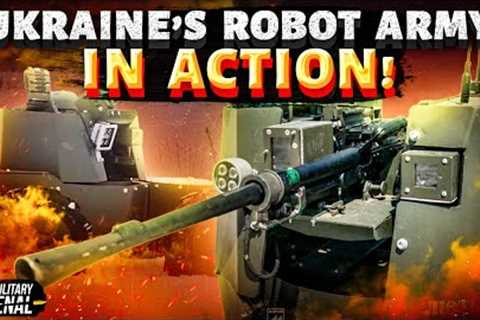 Ukraine’s new “Lyut” drone and robot army IN ACTION! Russian forces are SHOCKED