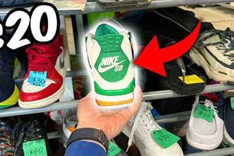 They Were Just Sitting At The Thrift Store... $20 Sneaker Collection