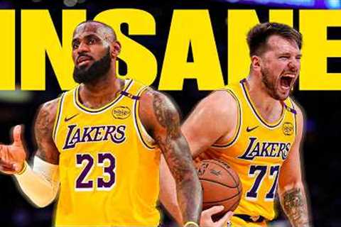 Luka Doncic and LeBron James - Dangerous Duo! Ultimate Lakers Highlights