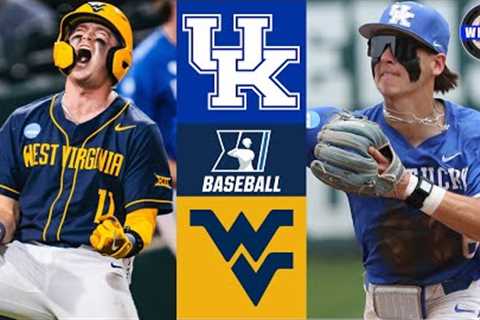 Kentucky vs West Virginia (WILD!) | Regional Final (G6) | 2025 College Baseball Highlights