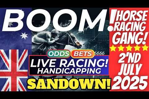 Live Horse Racing Australia | Free Live Stream Today | 2nd July 2025 | #derby #horse