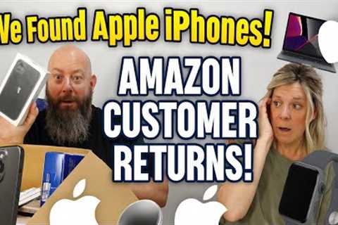 INSANE ELECTRONICS Amazon Pallet Unboxing! Mystery Tech, Apple &amp; MORE!