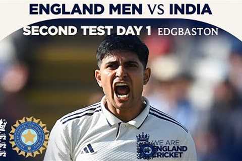 Gill Leads The Charge | Highlights - England v India Day 1 | Rothesay Test 2025