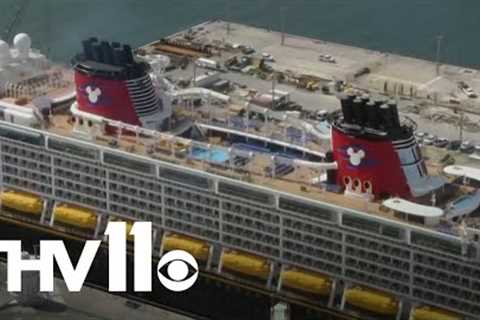 Child falls overboard Disney cruise ship, dad jumps in to the rescue