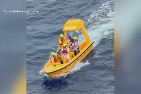 Dad jumps overboard to save daughter after she fell from Disney cruise
