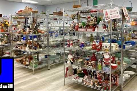 GOODWILL SHOP WITH ME HOME DECOR KITCHENWARE DINNERWARE ELECTRONICS SHOPPING STORE WALK THROUGH