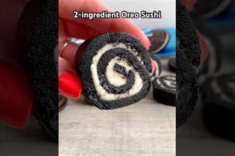 2-ingredient Oreo Sushi