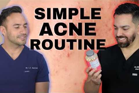 SIMPLE ACNE ROUTINE FROM A DERMATOLOGIST | Doctorly Routines